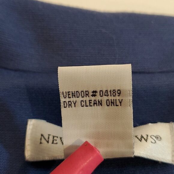 Blue Trench Coat 12 - Picture 5 of 10